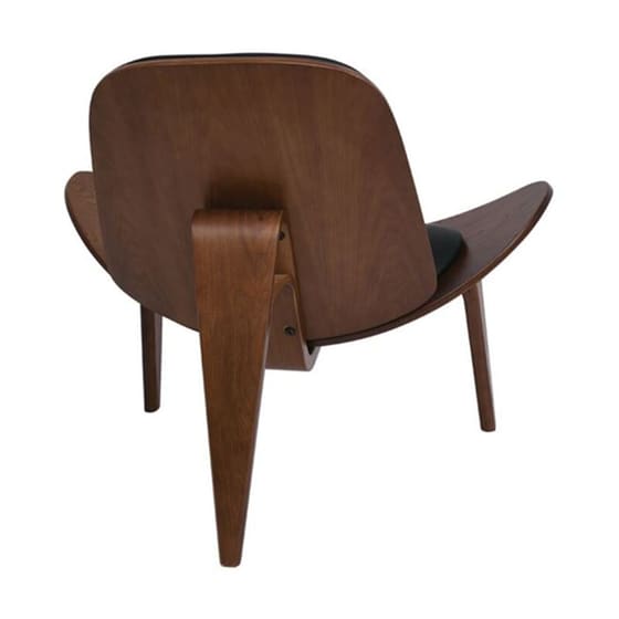 Πολυθρόνα Woodwell Taylor C54238 από Ύφασμα - Μαύρη/Καφέ image 3