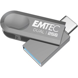 USB Stick EMTEC D280 Dual 256GB USB 3.2 με USB-A & USB-C