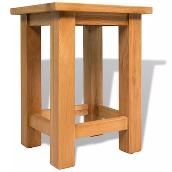 Τραπεζάκι Σαλονιού VidaXL από Μασίφ Ξύλο 27x24x37cm - Καφέ image 2