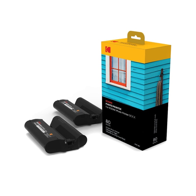 Kodak PHC-80 - Φωτογραφικό Χαρτί 4 x 6 για Kodak Printer Dock - 80 φύλλα