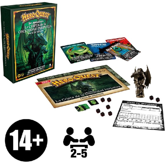 Επιτραπέζιο Παιχνίδι Hasbro Hero Quest The Crypt Of Perpetual Darkness image 3