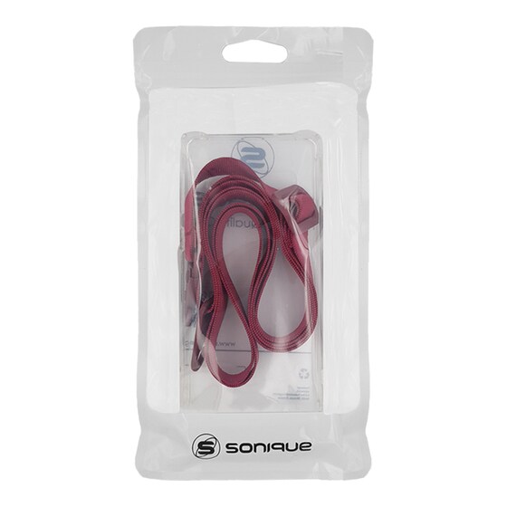 Θήκη Apple iPhone 14 Plus - Sonique Armor Clear - Μπορντό image 4