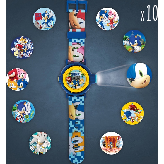 Παιδικό Ψηφιακό Ρολόι Προτζέκτορας Sonic image 3