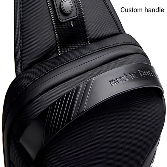 Τσαντάκι Ώμου Crossbody Arctic Hunter XB00121-BK - 5.5lt - Μαύρο image 6