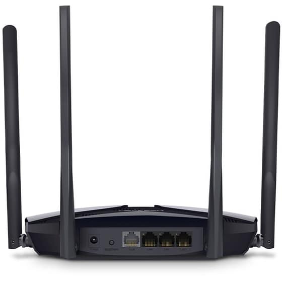 Mercusys MR70X Dual Band Wi-Fi 6 Ασύρματο 4G Router - Μαύρο image 2