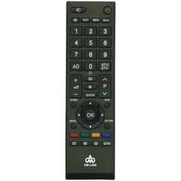 Τηλεχειριστήριο Τηλεόρασης  DM DM-L890 Smart για Toshiba - Μαύρο