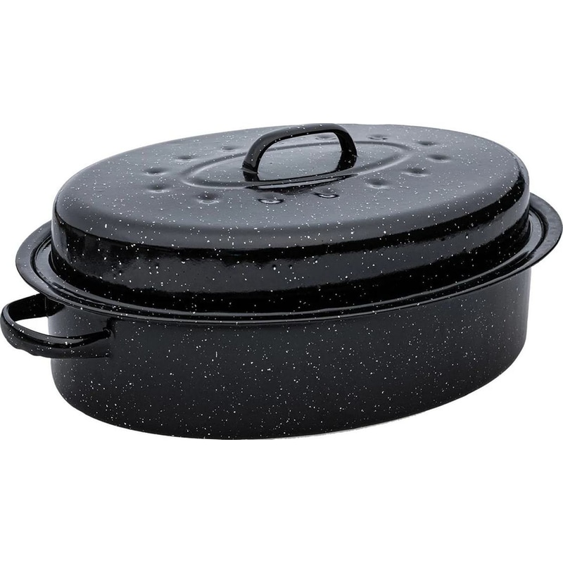 Γάστρα ESTIA ENAMEL 01-9052 Μαύρο