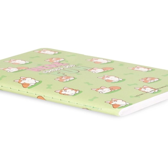 Σημειωματάριο Legami Ριγέ Quaderno Small Α6 Corgi image 2