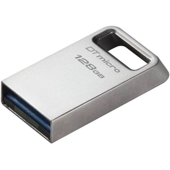 Kingston DataTraveler Micro 128GB USB 3.2 - Ασημί image 1