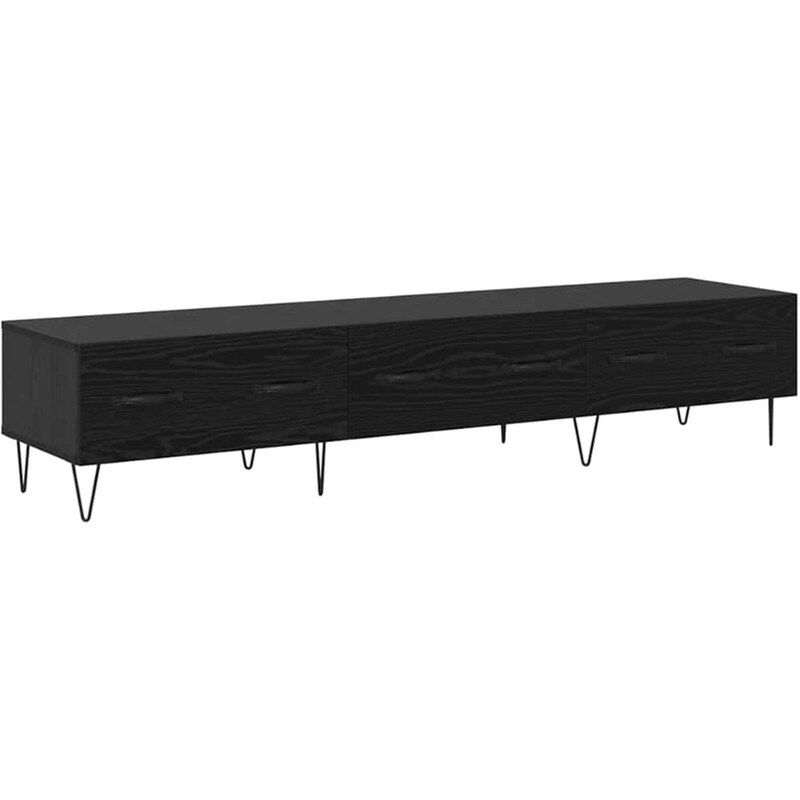 Έπιπλο Τηλεόρασης VidaXL 150 x 36 x 30 cm - Μαύρη Δρυς