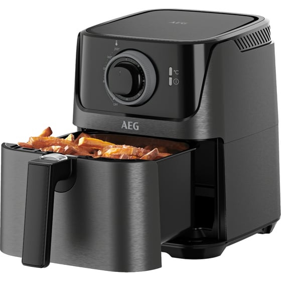 AEG AF5-1-4GB με Αποσπώμενο Κάδο 1350W 2.5 L Μαύρο Φριτέζα Αέρος image 2
