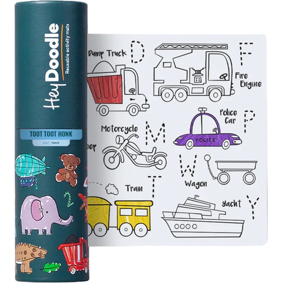 Χαλάκι Ζωγραφικής Hey Doodle Toot Toot Honk Mini image 0