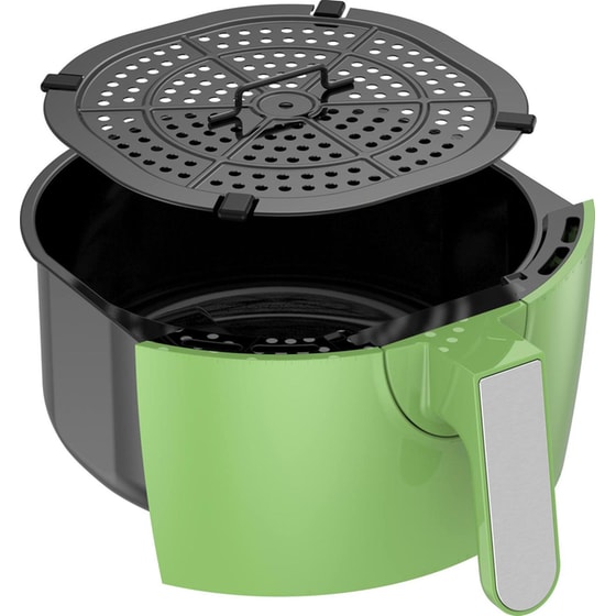 TURBOTRONIC TT-AF11M με Αποσπώμενο Κάδο 1200 W 3.5 L Πράσινο Φριτέζα Αέρος image 4