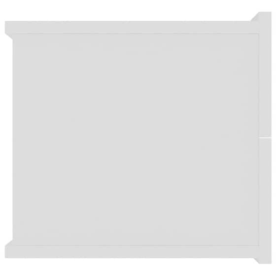 Κομοδίνο Vidaxl Από Μοριοσανίδα 2τμχ 40x30x30 cm - Λευκό image 4