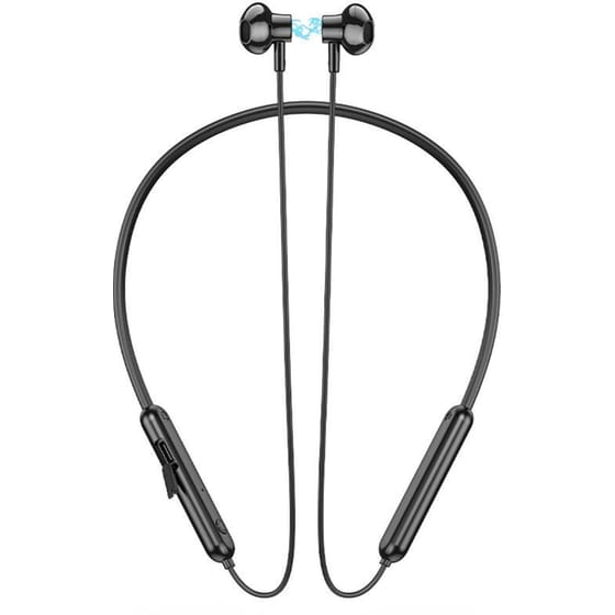 Ακουστικά  Bluetooth Hands Free Hoco Es67 Perception Black image 1