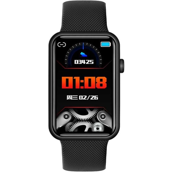 Smartwatch Lamtech LAM113508 With Sport Tracking 46mm - Total Black image 0