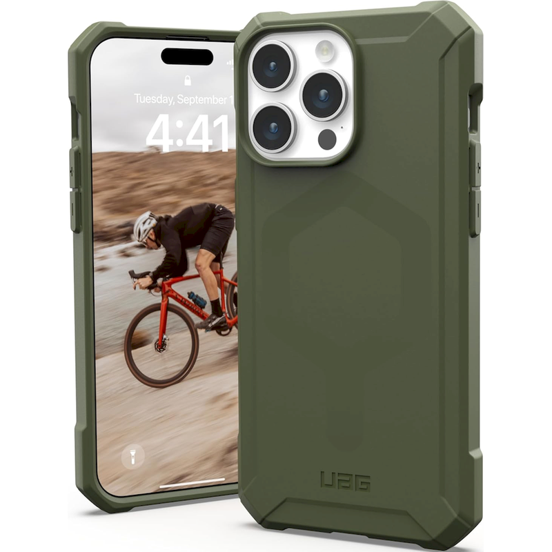 UAG Θήκη Apple iPhone 15 Pro Max - UAG Essential Armor Magsafe - Olive Drab