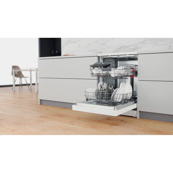WHIRLPOOL WH2FFC14BN6W για 14 Σερβίτσια Λευκό Πλυντήριο Πιάτων image 7