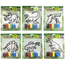 Σετ Πλαστελινης Δεινοσαυρακια 19x24x3cm Toymarkt 913115