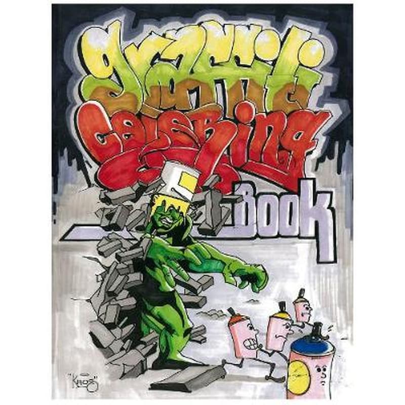 Graffiti Coloring Book