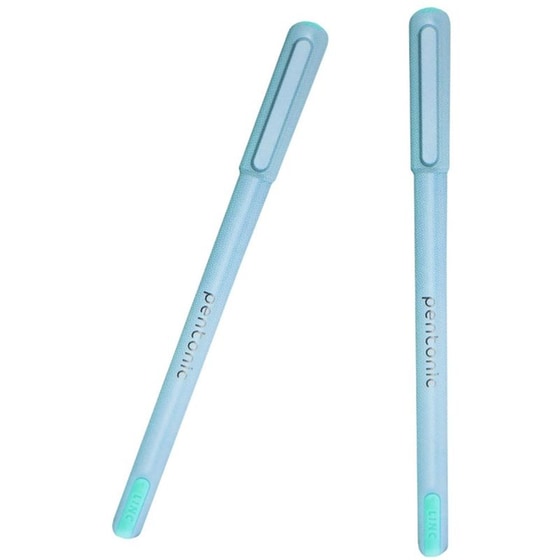 Στυλό Διαρκείας Pentonic Frost Stick Μπλε 0.7 mm image 2