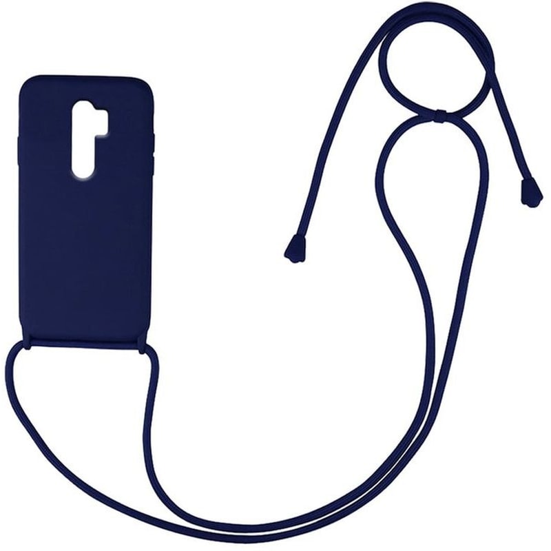 Θήκη Xiaomi Redmi Note 8 Pro - Sonique Carryhang Με Κορδόνι - Μπλε SONIQUE