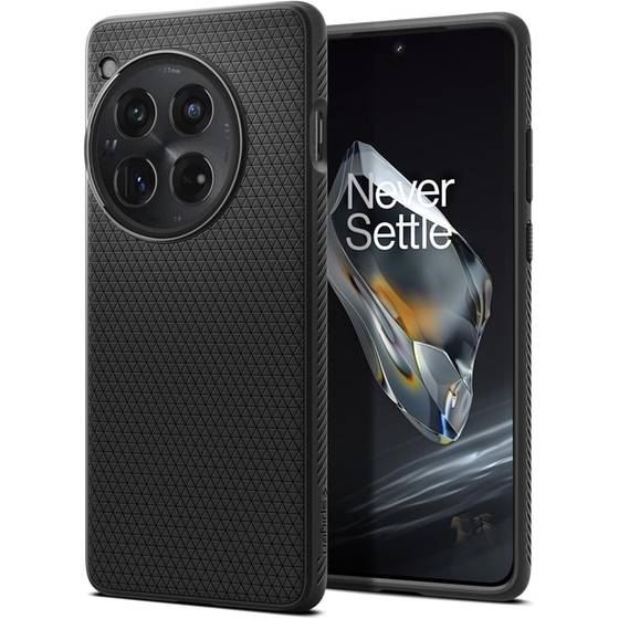 Θήκη OnePlus 12 - Spigen Liquid Air - Matte Black image 0