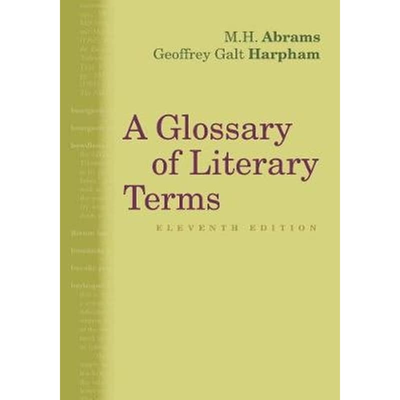 A Glossary of Literary Terms