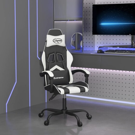 Καρέκλα Gaming VIDAXL Καρέκλα από Τεχνητό Δέρμα - Μαύρο image 9