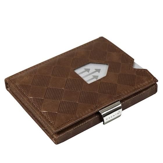 Πορτοφόλι Exentri Hazelnut Chess Exw024 image 1