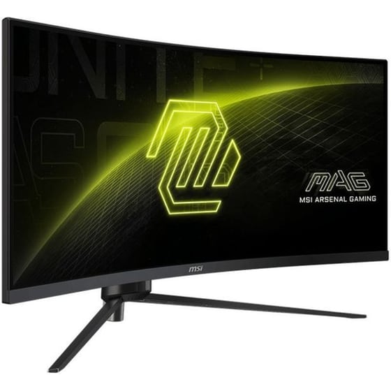 MSI Mag 345CQR Gaming Monitor 34'' QHD VA Curved 180Hz 1ms image 1
