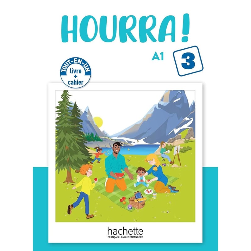 Hourra! Tout-En-Un 3 Livre + Cahier (A1)