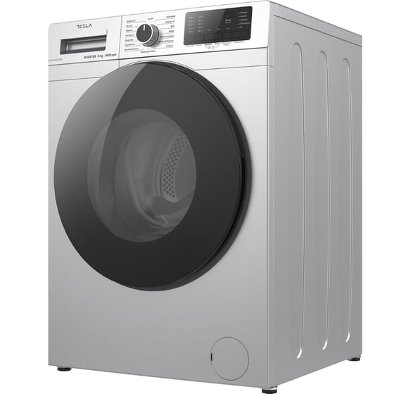 TESLA WF101460KSGR 10 kg 1.400 Στροφές Ασημί Πλυντήριο Ρούχων image 2