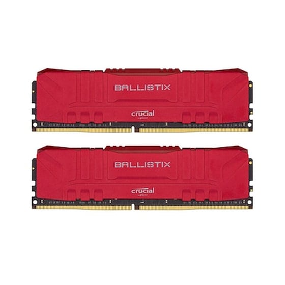 Crucial Ram Ballistix (red) Ddr4 3000mhz 16gb Kit (2 X 8gb) (bl2k8g30c15u4r) (crubl2k8g30c15u4r) image 0