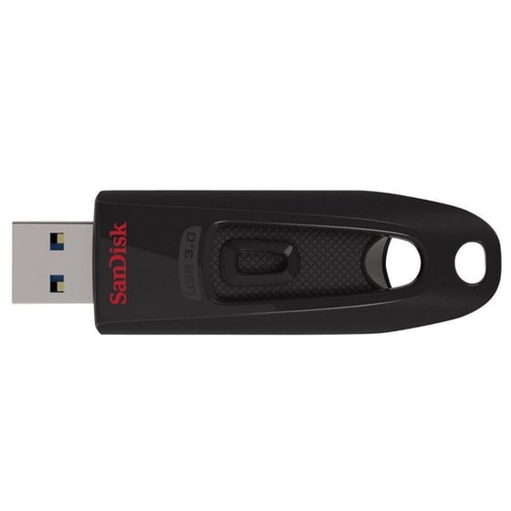 USB Stick SanDisk Cruzer Ultra 64GB 3.0 Μαύρο image 1