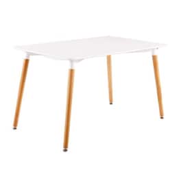 Τραπέζι Woodwell C9412 120x80x73cm - Λευκό