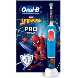 Ηλεκτρική Οδοντόβουρτσα Oral-B Pro Kids Spiderman για Παιδιά 3+ Μπλέ