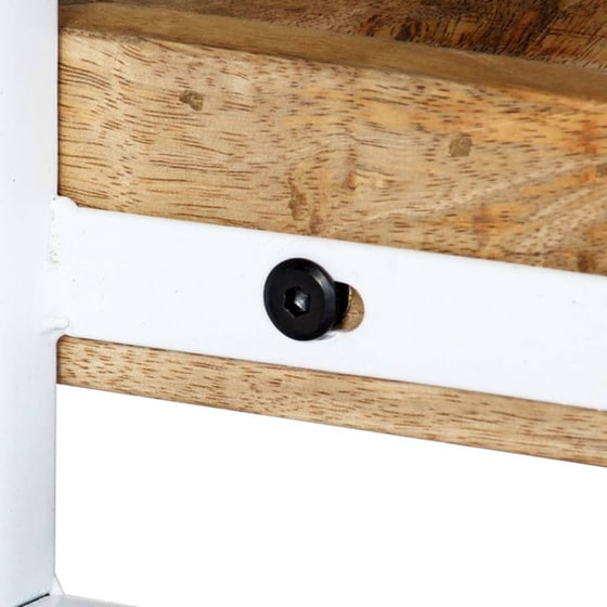 Έπιπλο Τηλεόρασης VidaXL από Ξύλο 90x30x40cm - Καφέ/Λευκό image 5