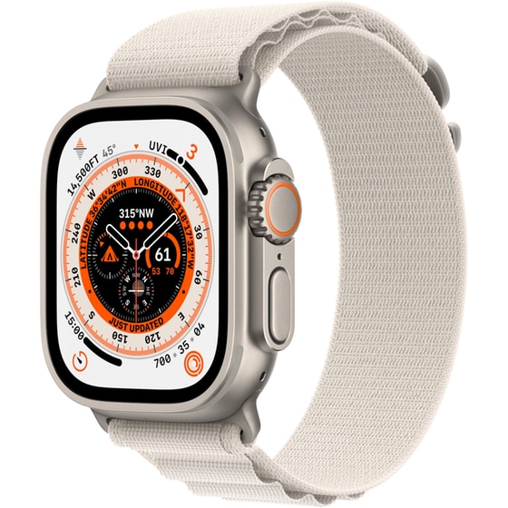 Apple Watch Ultra Titanium 49mm GPS + Cellular - Starlight Alpine Loop Small image 0