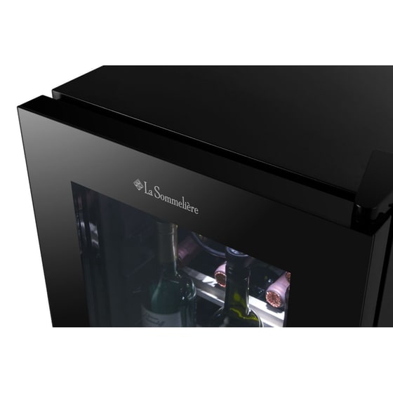 LA SOMMELIERE LS38BLACK για 38 Μπουκάλια Μαύρο Συντηρητής Κρασιών image 7