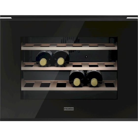 Εντοιχιζόμενος Συντηρητής Κρασιών FRANKE Mythos Fmy 24 Wcr Bk 45 cm Mαύρο image 0