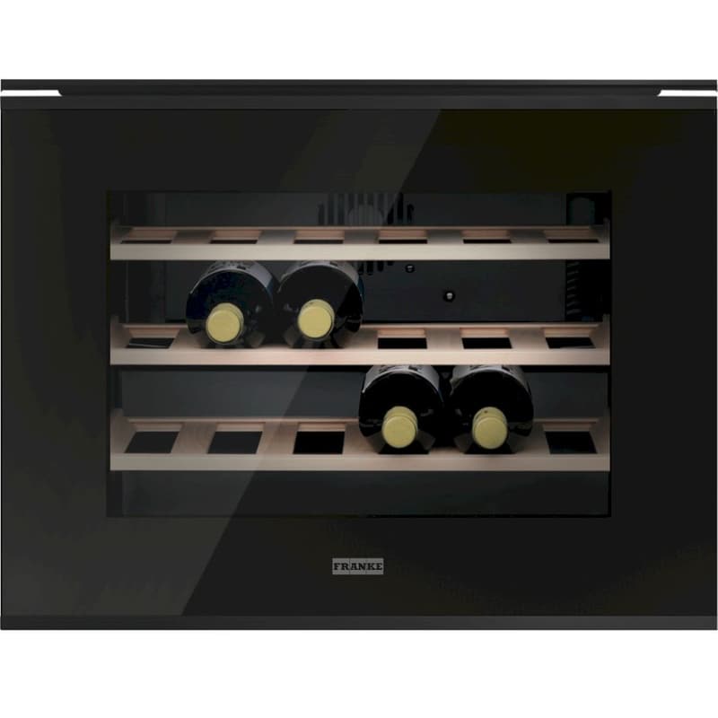 FRANKE Εντοιχιζόμενος Συντηρητής Κρασιών FRANKE Mythos Fmy 24 Wcr Bk 45 cm Mαύρο