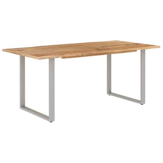 Vidaxl Τραπεζαρία 180 X 90 X 76 Εκ. Από Μασίφ Ξύλο Ακακίας image 2
