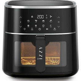 IZZY IZ-8218 με Αποσπώμενο Κάδο 1800 W 8.2 L Μαύρο Φριτέζα Αέρος