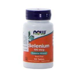 Μέταλλα Now Selenium 100mcg - 100 ταμπλέτες