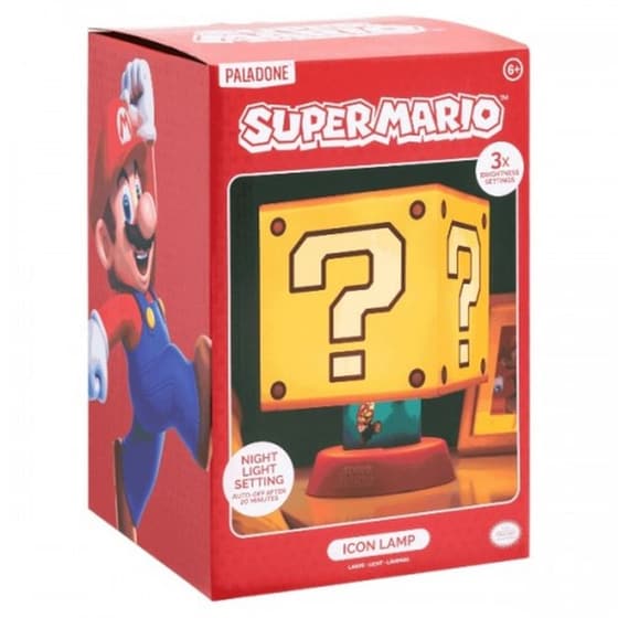 Διακοσμητικό Φωτιστικό Paladone Super Mario Ερωτηματικό image 1