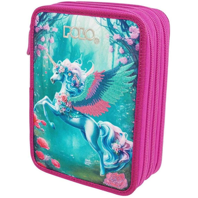 Κασετίνα Παραλληλόγραμμη Polo Mover Unicorn