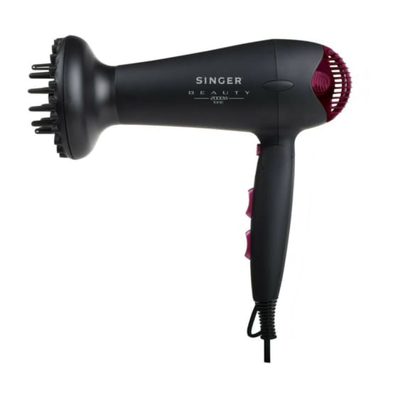 Σεσουάρ Μαλλιών SINGER 40.BEAUTY AC 2000W Μαύρο image 4