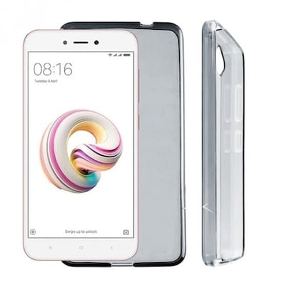 Θήκη Xiaomi Redmi 5A - Volte-Tel Air Slimcolor - Διάφανο Γκρι image 0