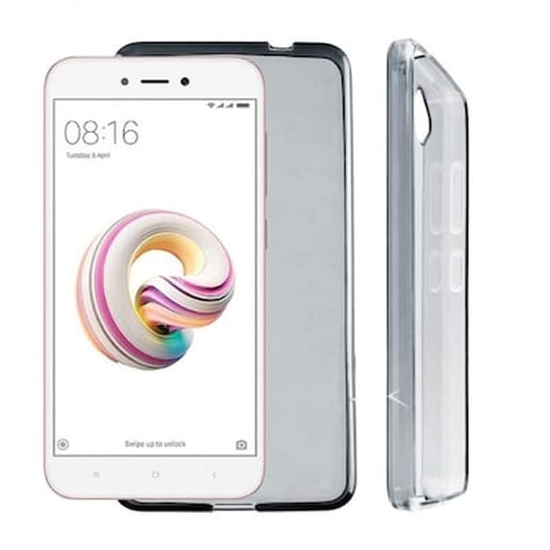 Θήκη Xiaomi Redmi 5A - Volte-Tel Air Slimcolor - Διάφανο Γκρι
